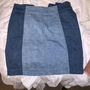 Free people modern femme denim skirt size 4